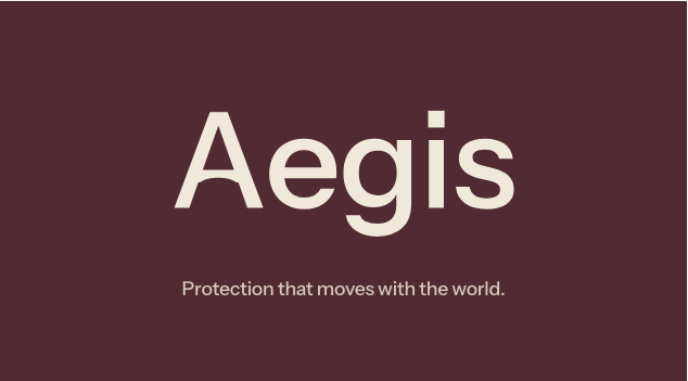 Aegis brand preview from Sapience Ventures