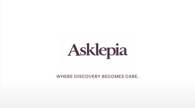 Asklepia brand preview from Sapience Ventures
